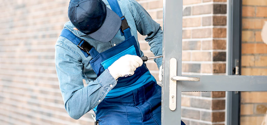 Pivot Storefront Door Locks Installation in Livingston, California