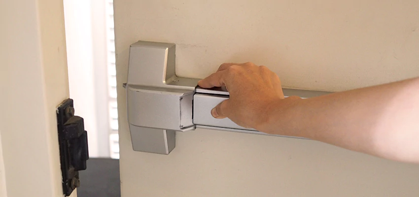 Roller Gate Panic Bar Installation in Livingston, California